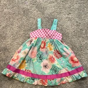 Little girls 2T Matilda Jane stylized floral sundress